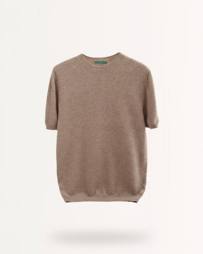 Wool T-Shirt Short Sleeve Cashmere Base Layer