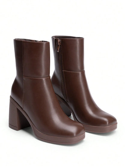 Women’s Square-Toe Ankle Booties